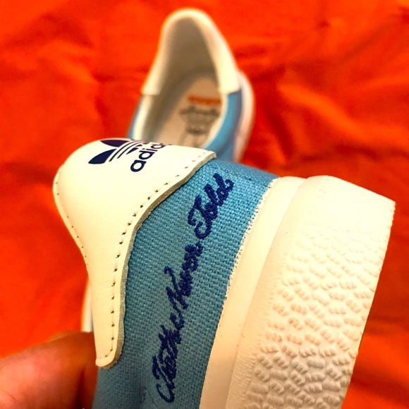 Limited edition adidas TNT Los Angeles TRUTH BE TOLD size 6 women’s BLUE-NWOT - Picture 5 of 6